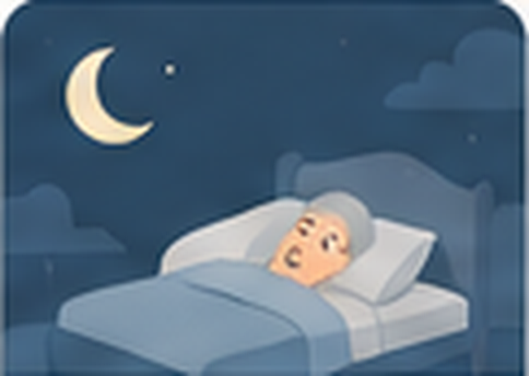 Elle se lève plusieurs fois la nuit